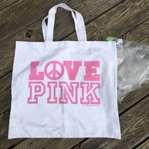 Victoria’s Secret LOVE PINK vintage Shopping Tote Bag NWOT